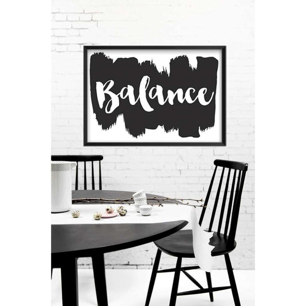 Balance, by Black & Type. Australian Art Prints. Green Door Decor.  www.greendoordecor.com.au