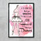 Ballerina - Pink print, by Susan Kerian Fashion Illustrator. Australian Art Prints. Green Door Decor. www.greendoordecor.com.au