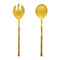 Bamboo Salad Servers - Gold by Bonnie & Neil. Australian Art Prints and Homewares. Green Door Decor. www.greendoordecor.com.au