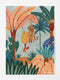 Banana Palm Days Fine Art Print - unframed - by Karina Jambrak. Australian Art Prints. Green Door Decor. www.greendoordecor.com.au
