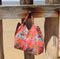 Beach Bag XXL - Coral Retro by Carnival Homewares. Australian Art Prints and Homewares. Green Door Decor. www.greendoordecor.com.au