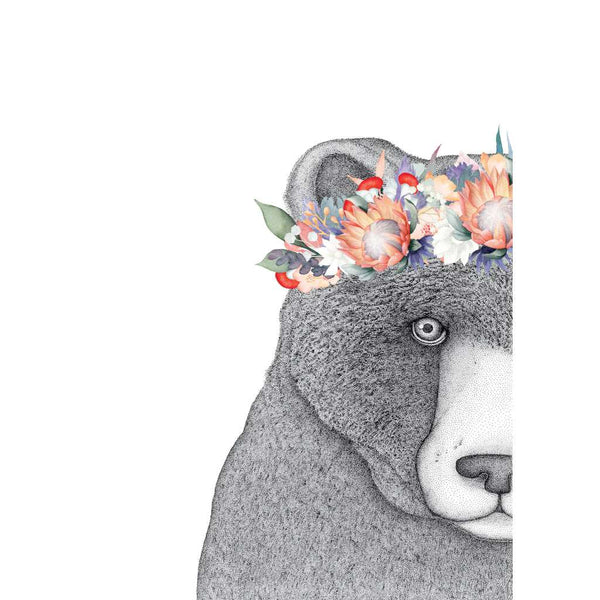 Beryl the Bear with Protea Crown (Limited Edition)