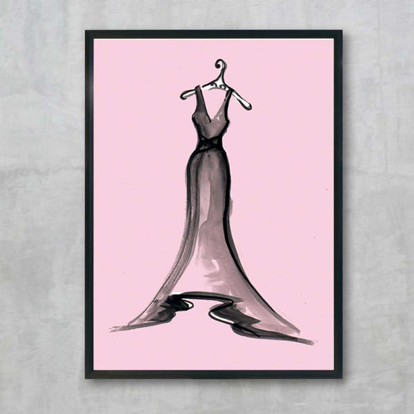 Black Dress Series 3 Pink