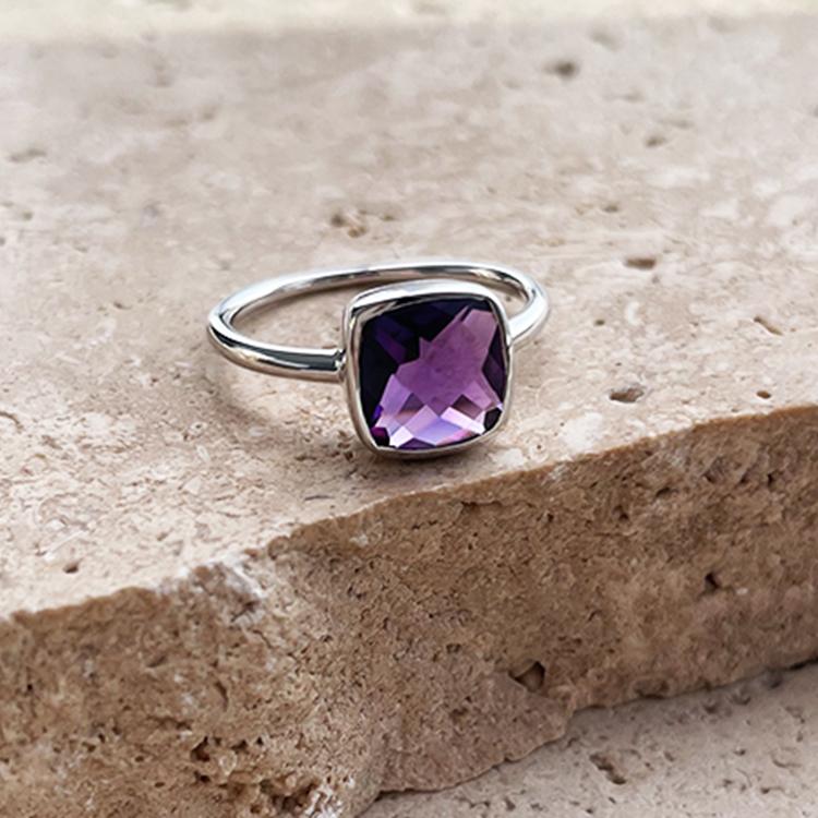 Cali Ring - Purple Chalcedony | Nicole Fendel Jewellery | Green Door ...