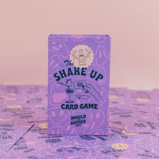 The Shake Up Card Game - Would You Rather by Mr Consistent. Australian Art Prints and Homewares. Green Door Decor. www.greendoordecor.com.au