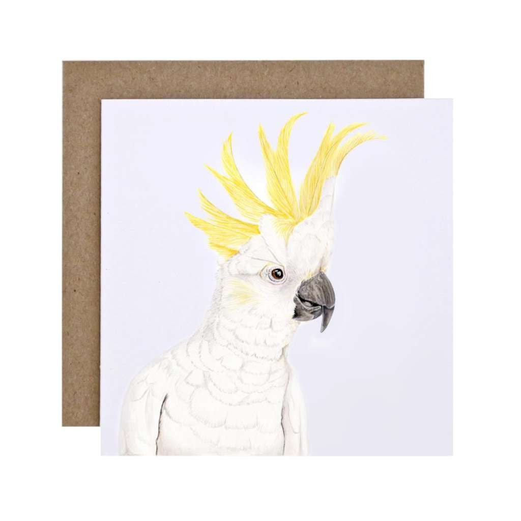FMBD Card - Connie the Cockatoo