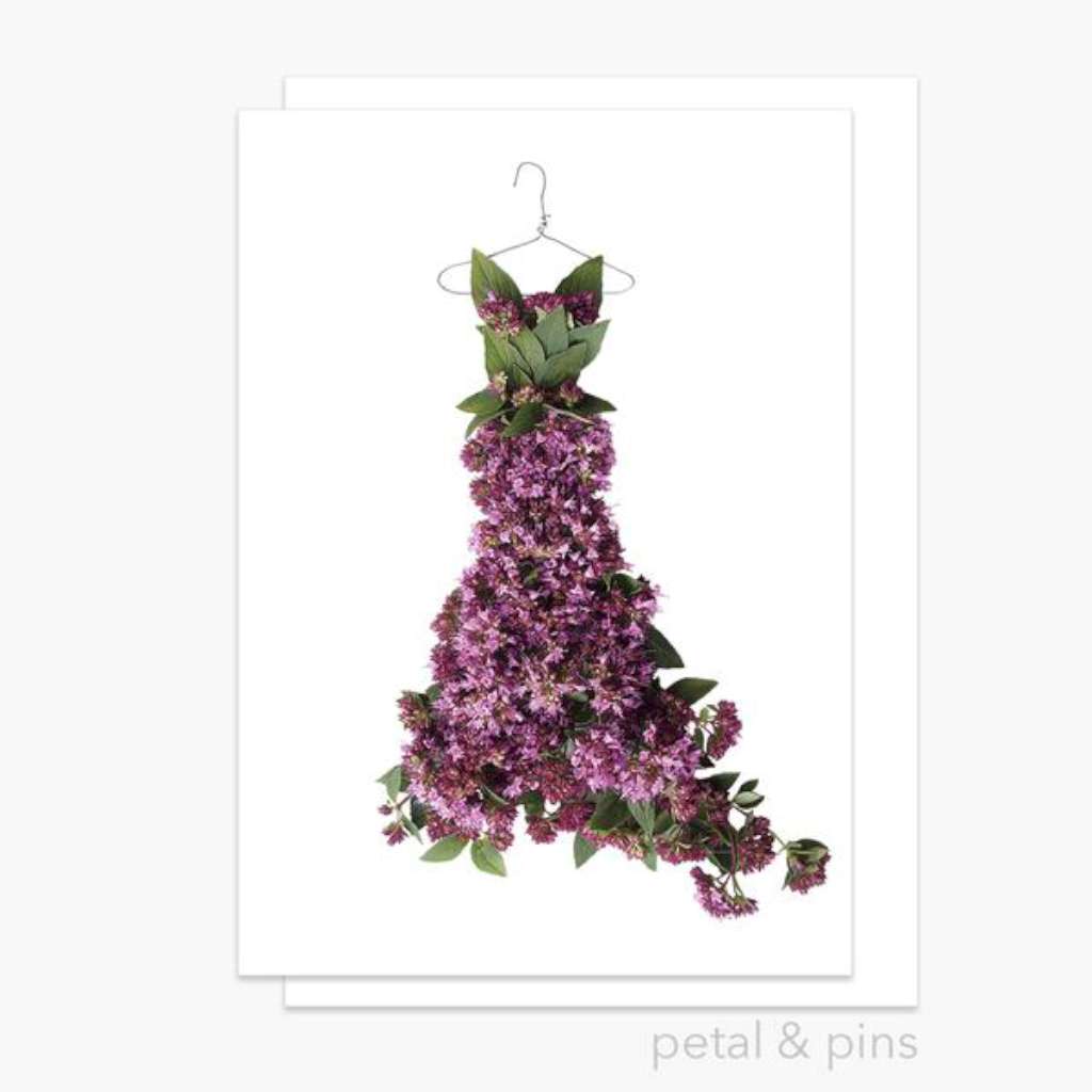 Petal & Pins Card - Oregano Dress