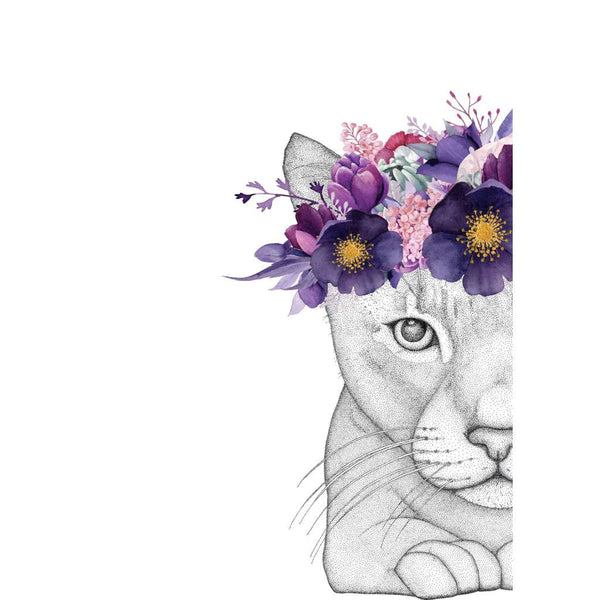 Catherine the Cat with Flower Crown (Limited Edition)