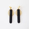 Conductor Earrings Black by Middle Child Jewellery. Australian Art Prints and Homewares. Green Door Decor. www.greendoordecor.com.au