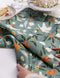 Linen Tea Towel | Cranes by Bespoke Letterpress. Australian Art Prints and Homewares. Green Door Decor. www.greendoordecor.com.au.