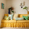 Marina Golden Cushion | 60x60cm by Bonnie and Neil. Australian Art Prints and Homewares. Green Door Decor. www.greendoordecor.com.au