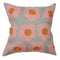 Cushion Cover | Grey Pink Yolk Flower | Eliza Piro. Australian Art Prints and Homewares. Green Door Decor. www.greendoordecor.com.au