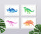 Prada the T-Rex by Earthdrawn Studio. Australian Art Prints and Homewares. Green Door Decor. www.greendoordecor.com.au