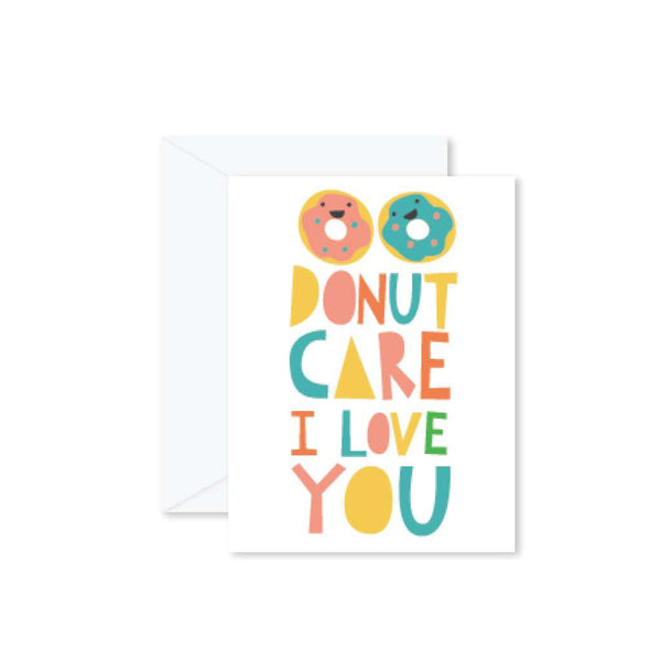 HMM Card - Donut Care I Love You