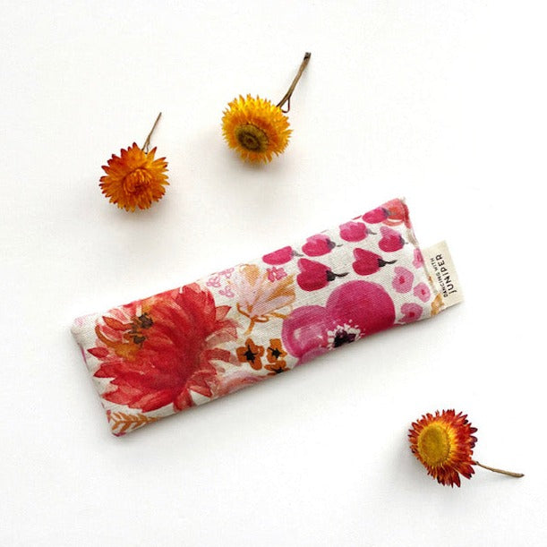 Eye Pillow | Sunburnt Flora by Dancing with Juniper. Australian Art Prints and Homewares. Green Door Decor. www.greendoordecor.com.au