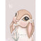 Fawn Bunny - lilac background, by Sailah Lane. Australian Art Prints. Green Door Decor.  www.greendoordecor.com.au