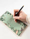 'Flamingos' To Do List DL Notepad by Bespoke Letterpress. Australian Art Prints and Homewares. Green Door Decor. www.greendoordecor.com.au