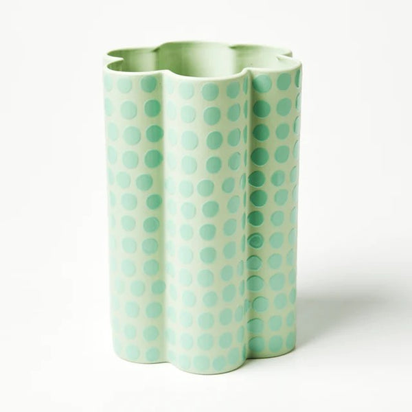Flower Child Vase Medium | Mint by Jones & Co. Australian Art Prints and Homewares. Green Door Decor. www.greendoordecor.com.au