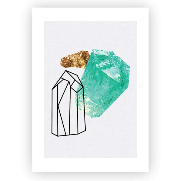 'Gemstones' Print