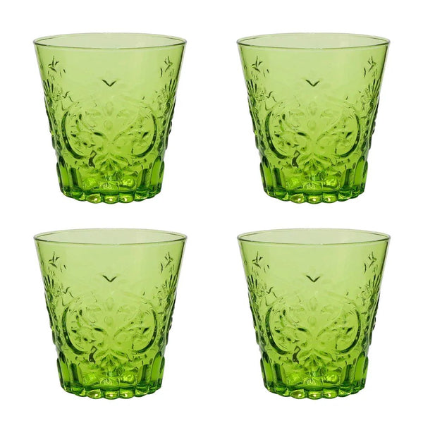 Glass Tumbler Set | Valentia Limon. Australian Art Prints and Homewares. Green Door Decor. www.greendoordecor.com.au