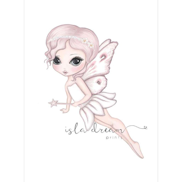 'Grace the Butterfly Fairy - flying' Print