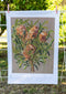 Gaia - Organic Cotton Tea Towels by Grotti Lotti. Australian Art Prints and Homewares. Green Door Decor. www.greendoordecor.com.au