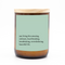 'Just Living This Amazing Life' | Heartfelt Quote Candle by The Commonfolk Collective. Australian Art Prints and Homewares. Green Door Decor. www.greendoordecor.com.au