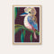 Kai the Kookaburra Print - framed - by Daniela Fowler Art. Australian Art Prints. Green Door Decor. www.greendoordecor.com.au