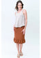 Katy Frill Midi Skirt | Toffee by Lou Lou Australia. Australian Art Prints and Homewares. Green Door Decor. www.greendoordecor.com.au