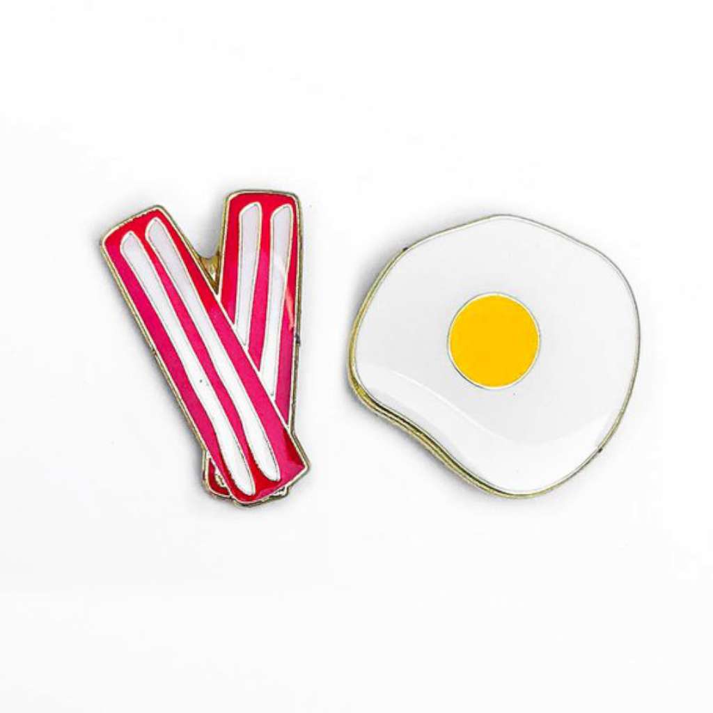 Kitchen Fridge Resin Bacon Egg Collection Decorative Magnet