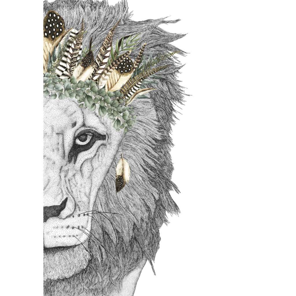 Leo the Lion with Luxe Feather Crown (Limited Edition)