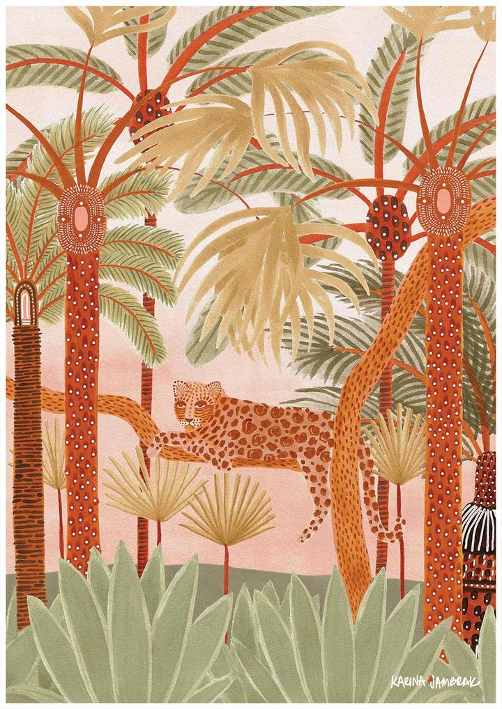 'Lilah the Leopard' Fine Art Print