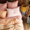 Linen Euro Pillowcase Set | Dusk by Sage Clare. Australian Art Prints and Homewares. Green Door Decor. www.greendoordecor.com.au