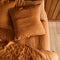 Linen Euro Pillowcase Set | Tobacco by Sage Clare. Australian Art Prints and Homewares. Green Door Decor. www.greendoordecor.com.au