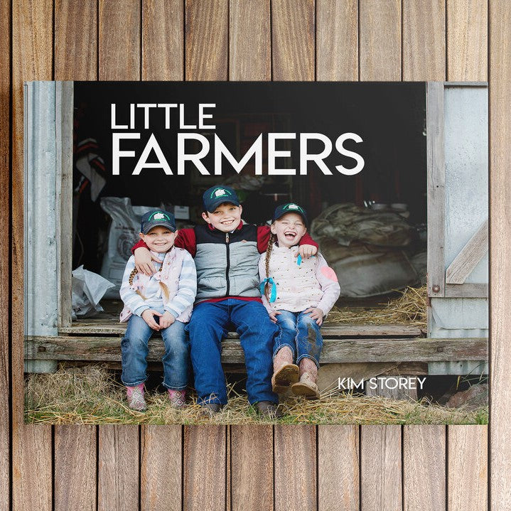 Little Farmers Book by Kim Storey. Australian Art Prints and Homewares. Green Door Decor. www.greendoordecor.com.au