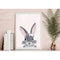 Little Miss Bunny Print 3, by My Hidden Forest. Australian Art Prints. Green Door Decor. www.greendoordecor.com.au