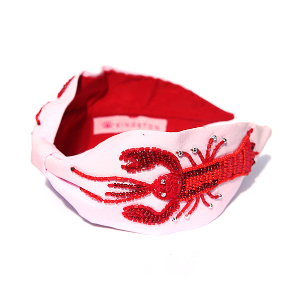 Beaded Headband | Lobster by Kingston Jewellery. Australian Art Prints and Homewares. Green Door Decor. www.greendoordecor.com.au