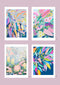 Mini A5 Limited Edition Art Prints by Claire Ishino. Australian Art Prints and Homewares. Green Door Decor. www.greendoordecor.com.au
