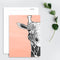 Georgi the Giraffe Notebook by Dots by Donna. Australian Art Prints and Homewares. Green Door Decor. www.greendoordecor.com.au