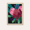 Native Bouquet Print - framed - by Daniela Fowler Art. Australian Art Prints. Green Door Decor. www.greendoordecor.com.au