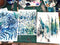 Nature in Blue No 3 Print - unframed - by Paula Mills Art. Australian Art Prints. Green Door Decor. www.greendoordecor.com.au