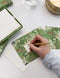 'Flowering Trees' Notecard Boxset by Bespoke Letterpress. Australian Art Prints and Homewares. Green Door Decor. www.greendoordecor.com.au