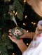 Green Bauble | Fine Enamel Christmas Ornament by Bespoke Letterpress. Australian Art Prints and Homewares. Green Door Decor. www.greendoordecor.com.au