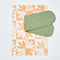 Oven Mitt | Tiny Checkers Leaf by Bonnie and Neil. Australian Art Prints and Homewares. Green Door Decor. www.greendoordecor.com.au