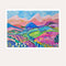 Pink Ranges II Print - unframed - by Daniela Fowler Art. Australian Art Prints. Green Door Decor. www.greendoordecor.com.au