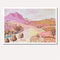 Pink Rock Print - unframed - by Daniela Fowler Art. Australian Art Prints. Green Door Decor. www.greendoordecor.com.au