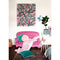 Pink Waratah Print - unframed - by Paula Mills Art. Australian Art Prints. Green Door Decor. www.greendoordecor.com.au