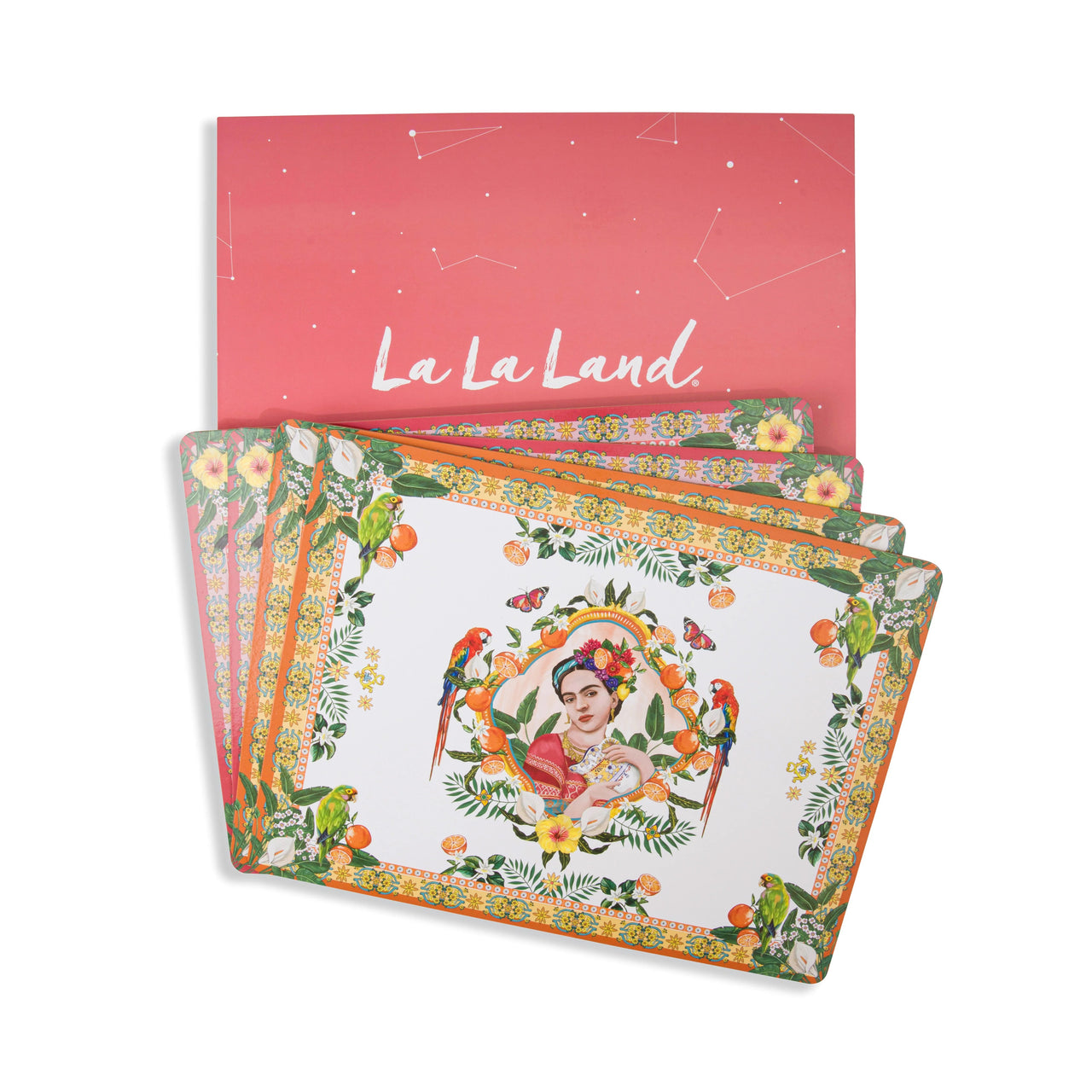 Placemat Set | Mexican Folklore by La La Land. Australian Art Prints and Homewares. Green Door Decor. www.greendoordecor.com.au