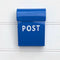 Bright Blue Post Box by Carnival Homewares. Australian Art Prints and Homewares. Green Door Decor. www.greendoordecor.com.au