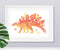 Framed - Stefan the Stegosaurus Print by Earthdrawn Studio. Australian Art Prints and Homewares. Green Door Decor. www.greendoordecor.com.au